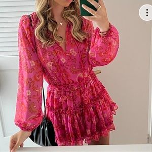 MISA Los Angeles Floral Summer Dress